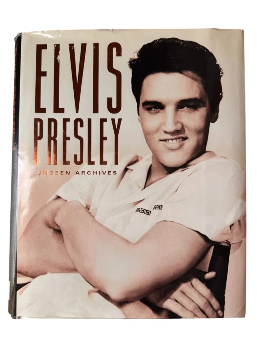 Elvis Presley Unseen Archives Hardcover Book 2002 Marie Clayton Parragon - Picture 1 of 12